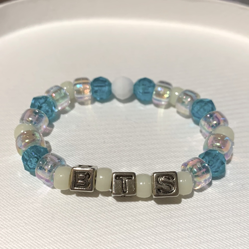 BTS - beaded friendship bracelet